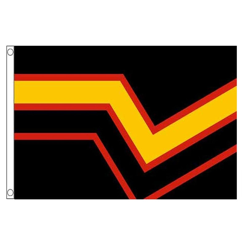 Generique Drapeau Rubber 90 x 150cm